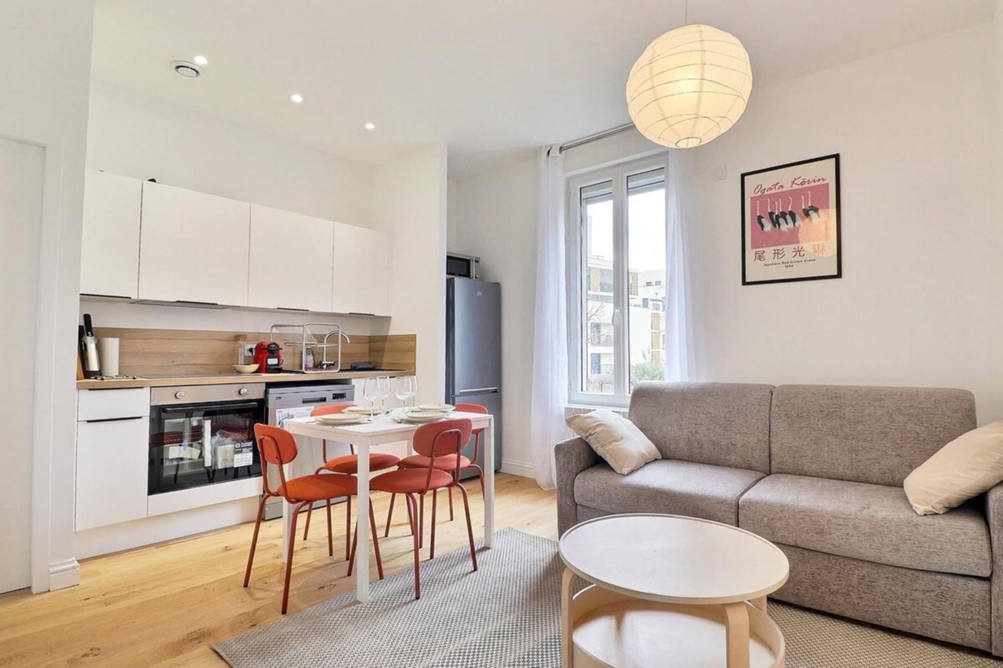 L'Origami - Lovely Newly Renovated Apartment With Garage - Villeurbanne Exteriér fotografie